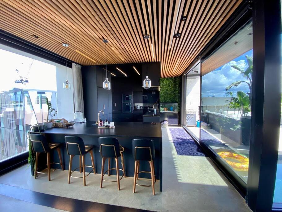 Entertainers Penthouse With 5 Bedrooms Pool & Spa Auckland Exterior foto